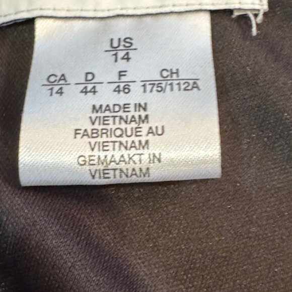 NWT DKNY Women's One Shoulder Asymmetric Neck Side Slit Bodycon Midi Dress Sz 14 - Picture 12 of 13